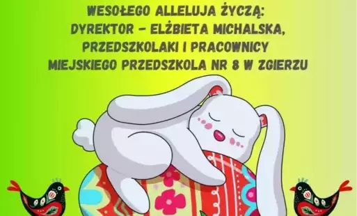 Grafika życzenia z okazji Świąt Wielkanocnych